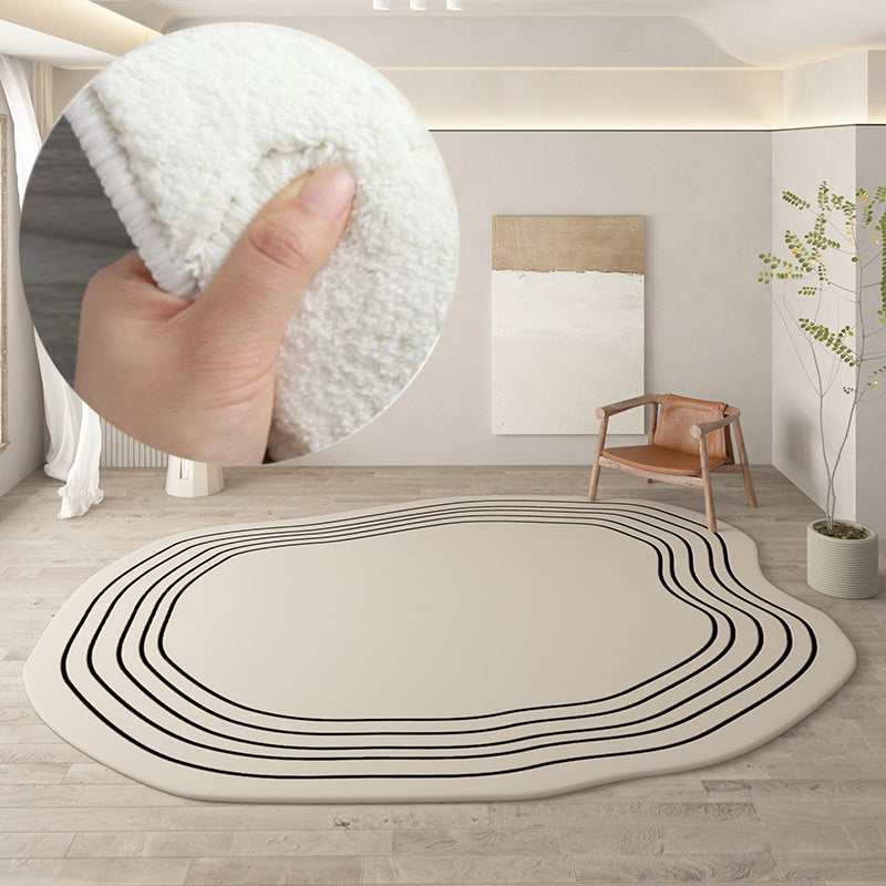 Junips | Irregular round rug home decoration