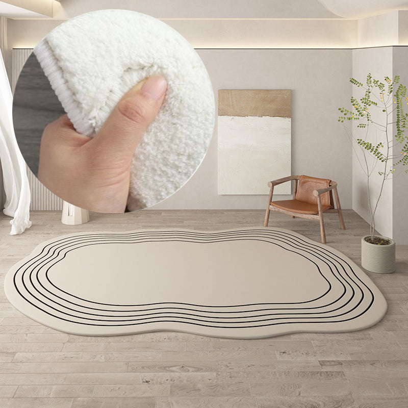 Junips | Irregular round rug home decoration