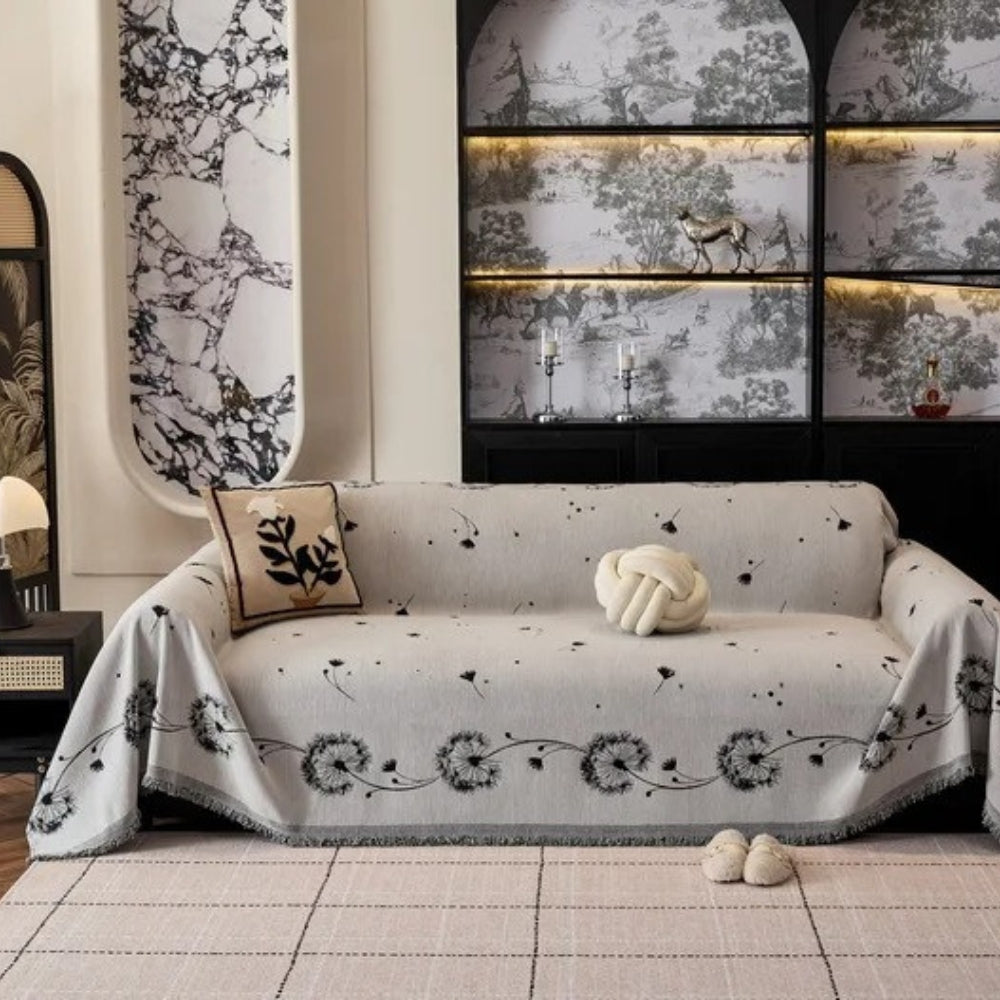 Junips | Japandi Dandelion Puff Sofa Cover