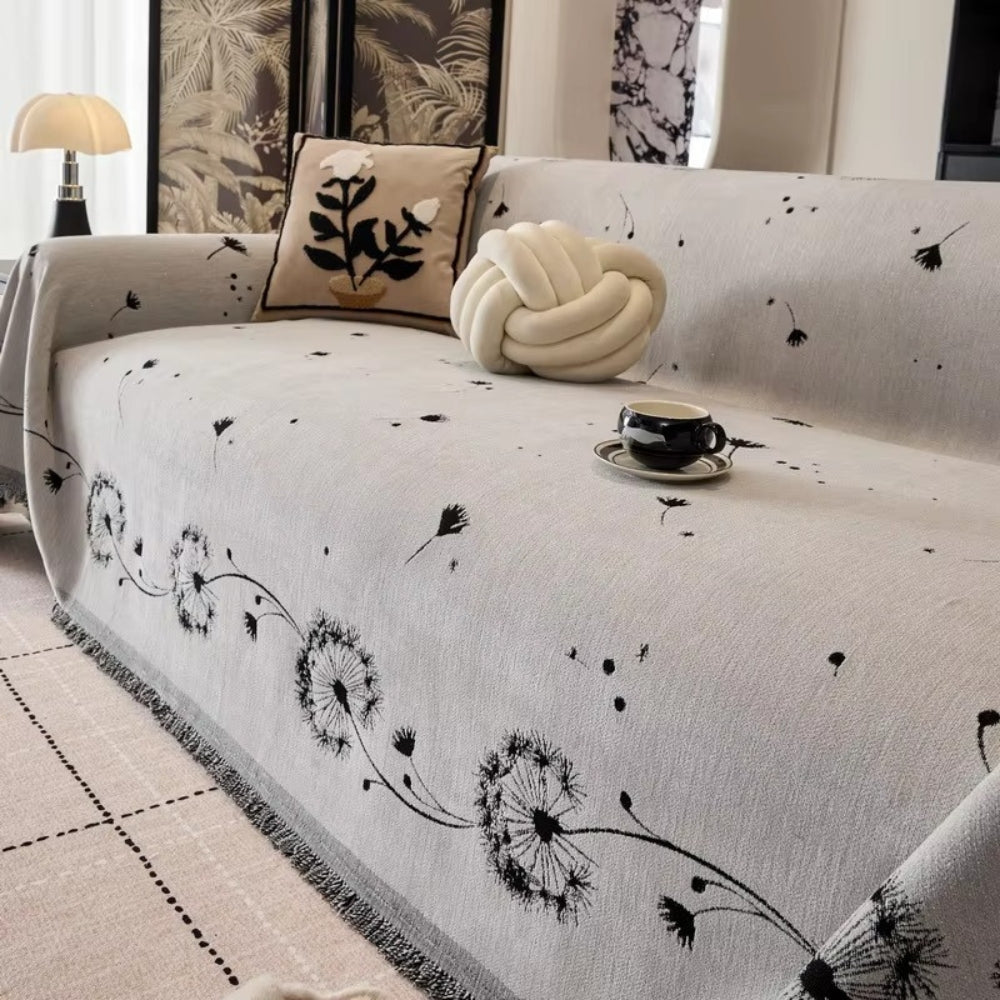 Junips | Japandi Dandelion Puff Sofa Cover