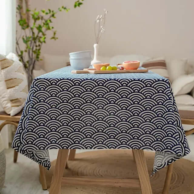 Junips | Japanese Style Linen Tablecloth