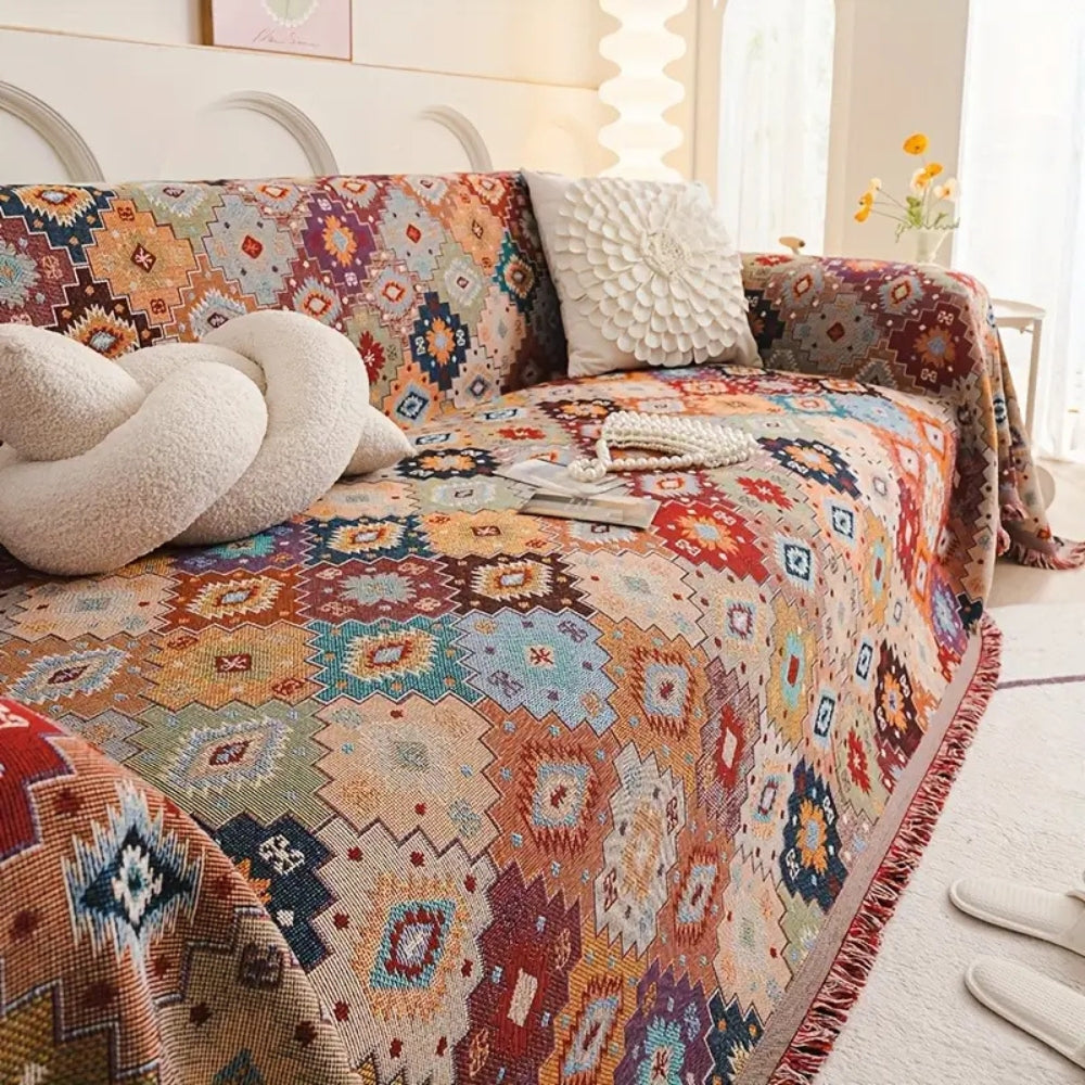 Junips | Jewel Vintage Mosaic Sofa Cover