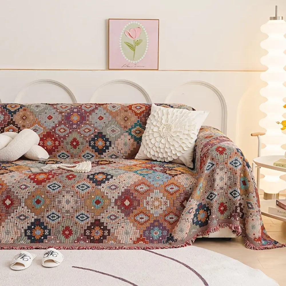 Junips | Jewel Vintage Mosaic Sofa Cover