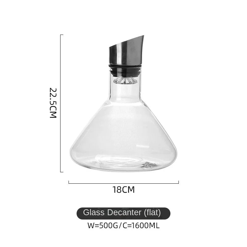 Junips | Dreamy Mountain Premium Crystal Wine Decanter