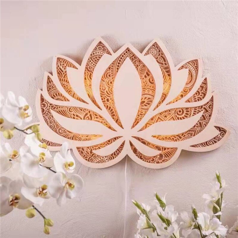 Junips | Spiritual Lotus Wall Lamp