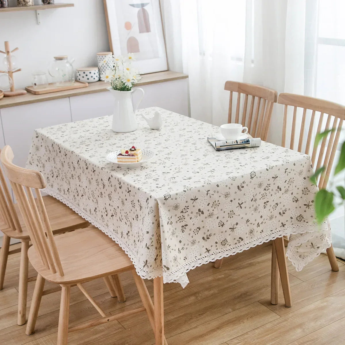 Junips | Pastoral Cotton-Linen Tablecloth