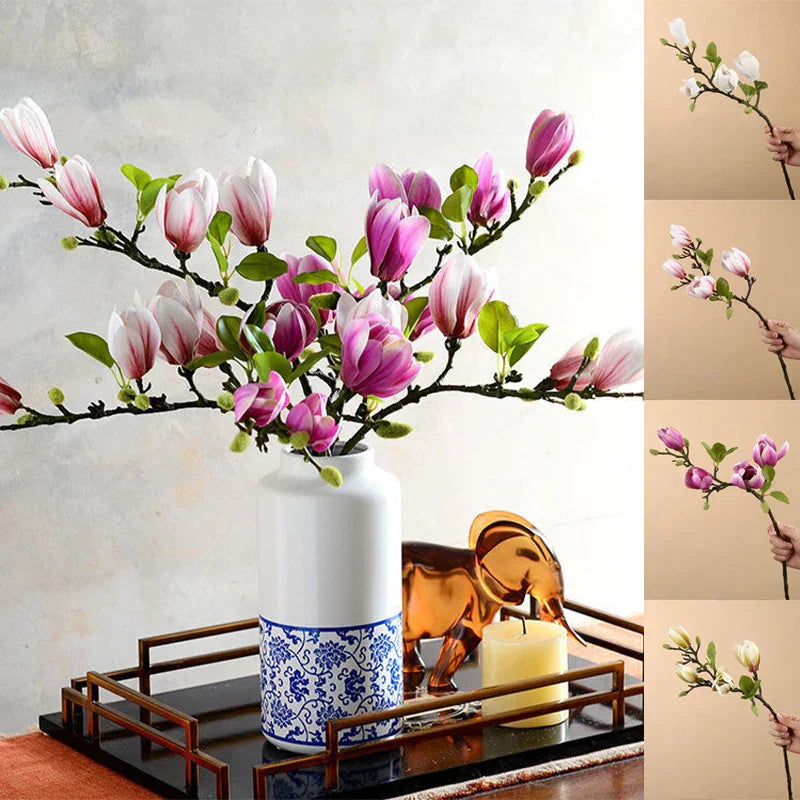 Junips | SilkSplendor - Life-like artificial magnolia branches