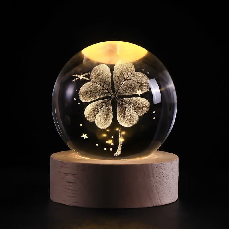 Junips | Luminous Crystal Ball LED Night Light Decor