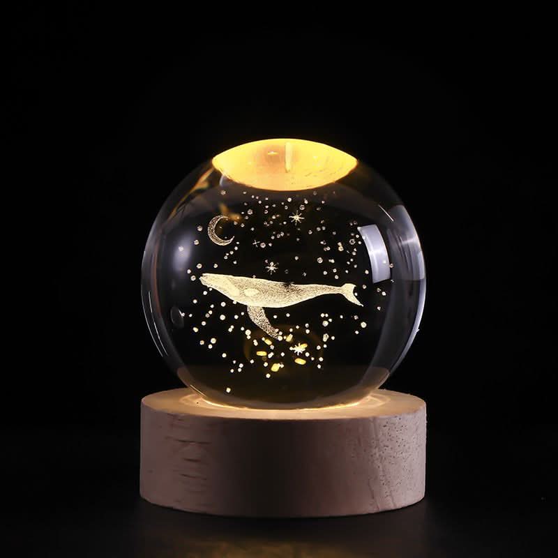 Junips | Luminous Crystal Ball LED Night Light Decor