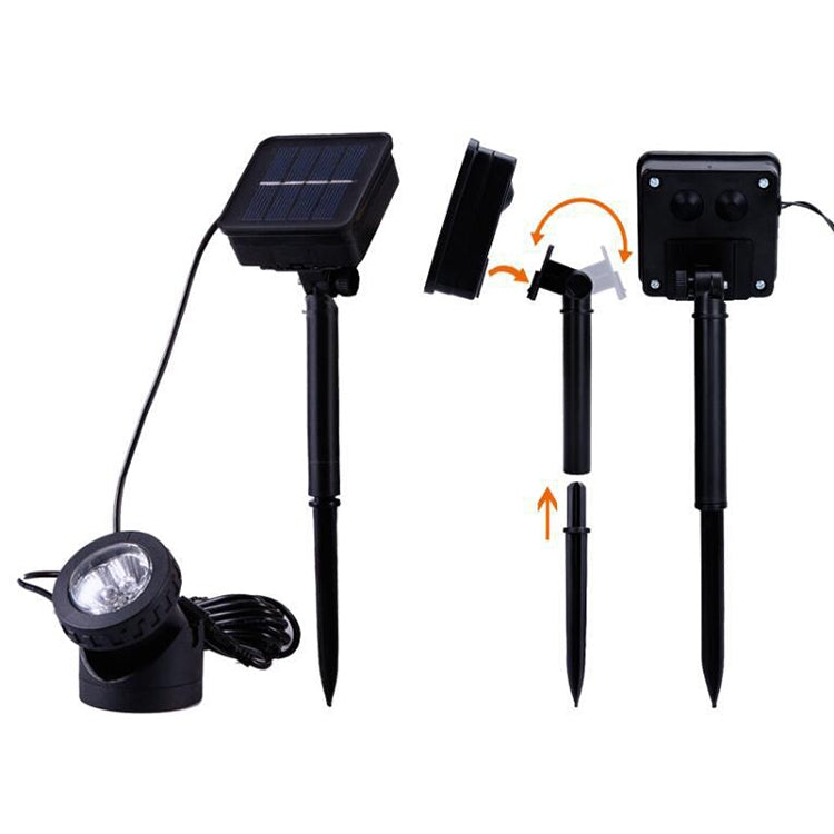 Junips | Two Heads LED Outdoor Waterproof Solar Underwater Spotlight Floodlight