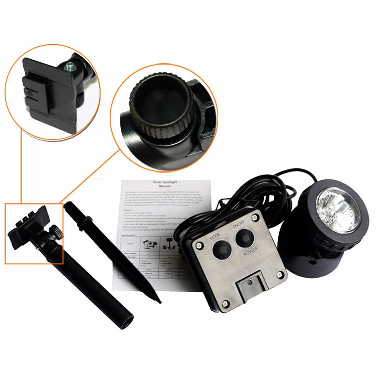 Junips | Two Heads LED Outdoor Waterproof Solar Underwater Spotlight Floodlight