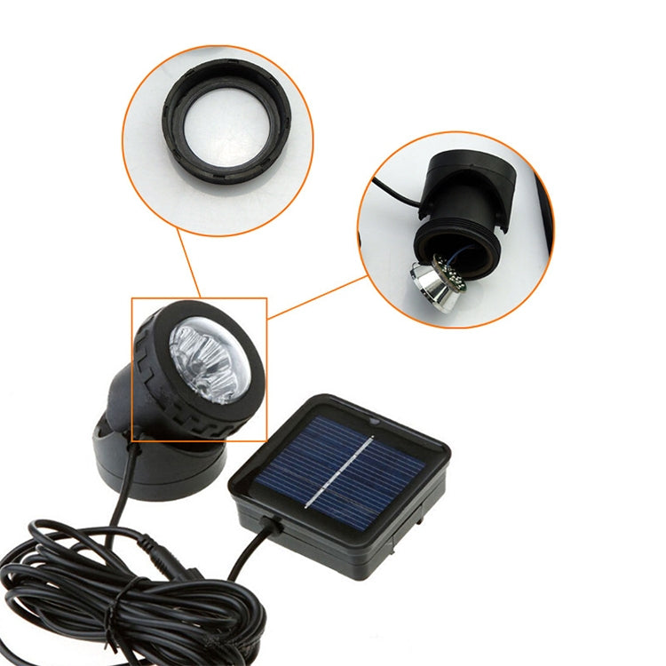 Junips | Two Heads LED Outdoor Waterproof Solar Underwater Spotlight Floodlight
