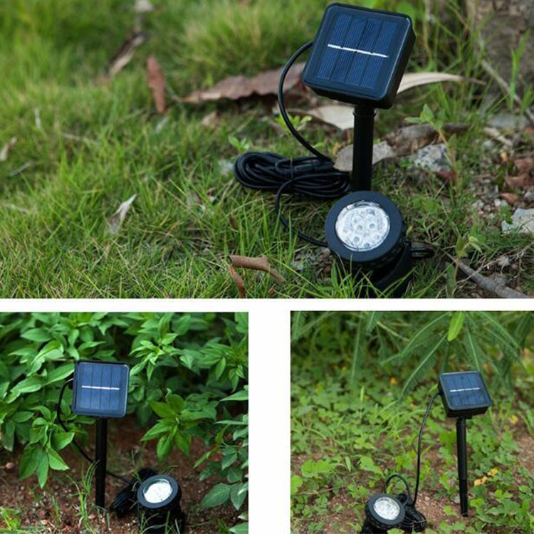 Junips | Two Heads LED Outdoor Waterproof Solar Underwater Spotlight Floodlight