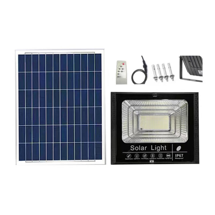 Junips | 10W 100 LEDs IP67 Waterproof Solar Power Floodlight with Remote Control