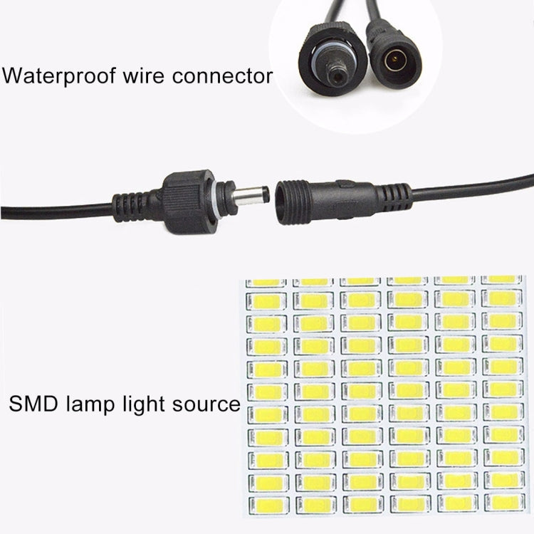 Junips | 10W 100 LEDs IP67 Waterproof Solar Power Floodlight with Remote Control