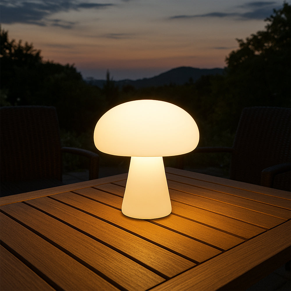 Junips | LED Mushroom Table Lamp for Indoor and Outdoor Use - Modern Design