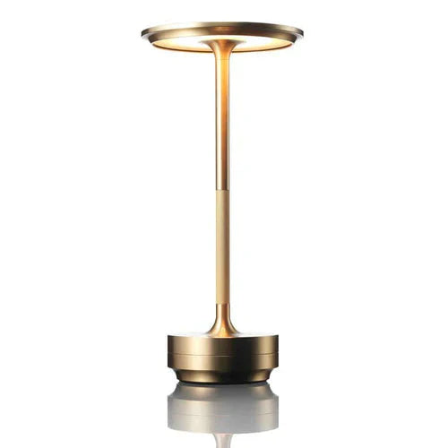 Junips | Table lamp gold metal wireless LED light