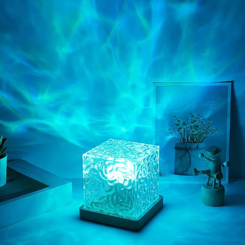 Junips | LED Table Lamp with Water Wave Effect
