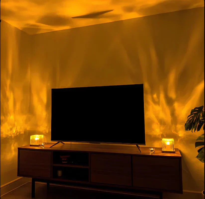 Junips | LED Table Lamp with Water Wave Effect
