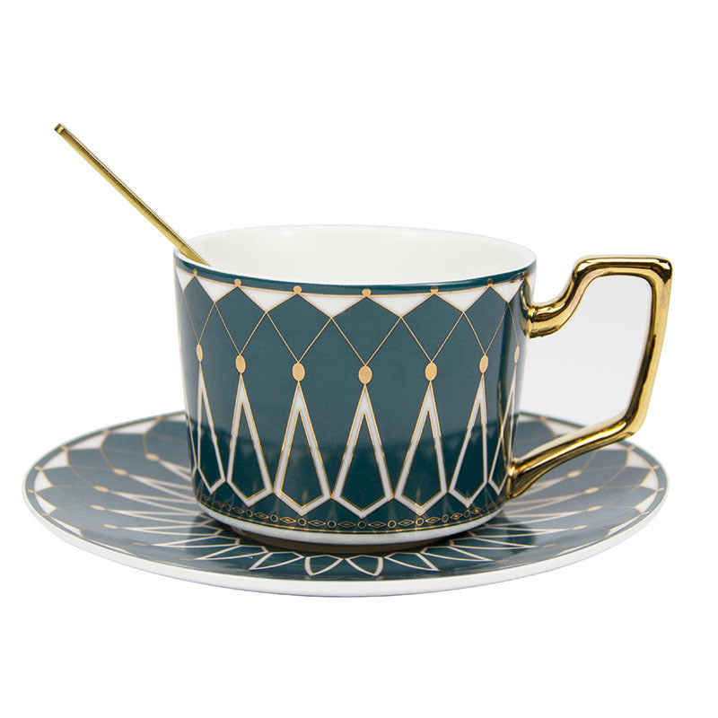 Junips | Square A Retro-Pattern Coffee Mug