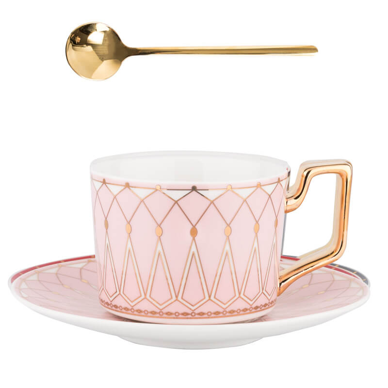 Junips | Square A Retro-Pattern Coffee Mug