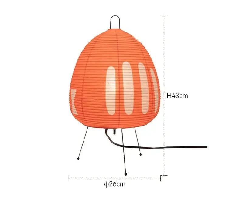 Junips | Stylish rice paper table lamp in Japanese design