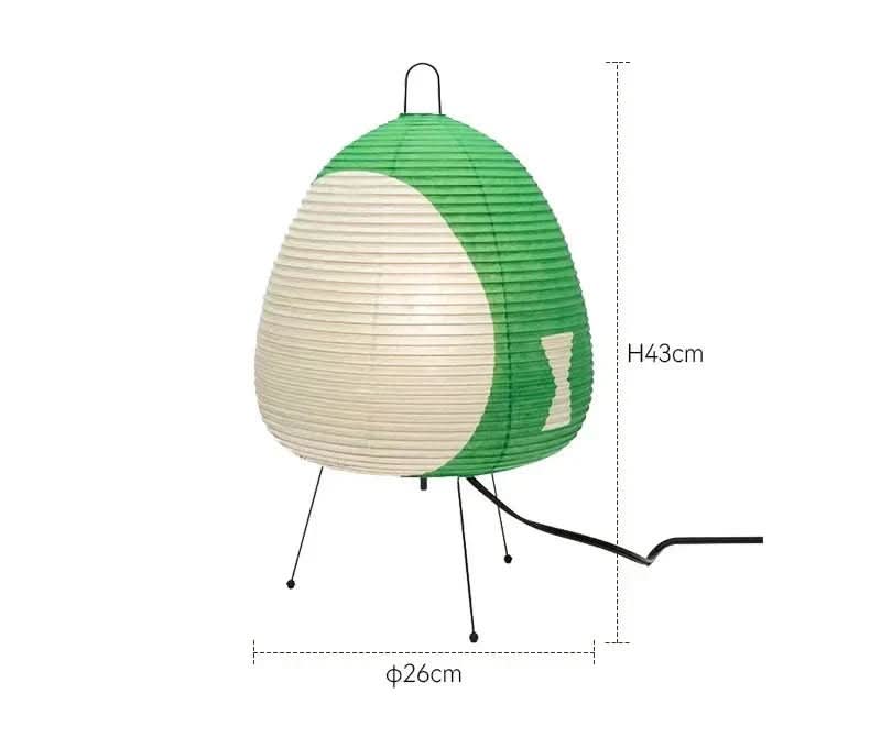 Junips | Stylish rice paper table lamp in Japanese design
