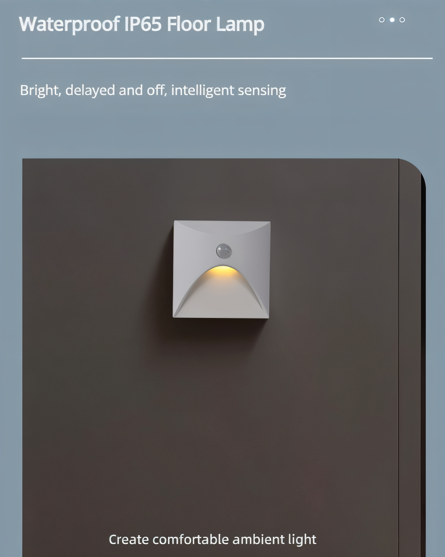 Junips | LuminiPath LED Wall Light – Waterproof IP65 Motion Sensor Indoor & Outdoor Wall Lamp