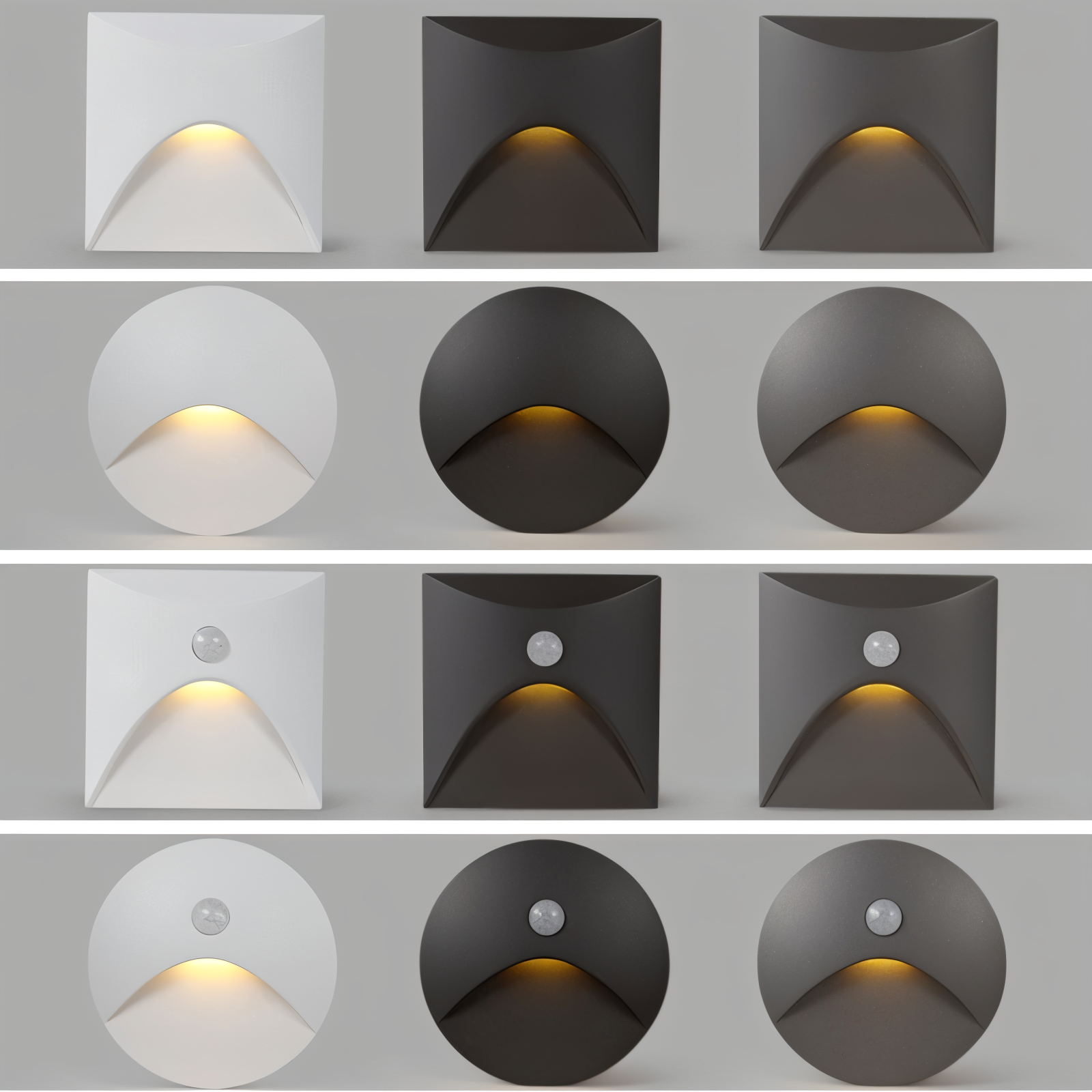 Junips | LuminiPath LED Wall Light – Waterproof IP65 Motion Sensor Indoor & Outdoor Wall Lamp