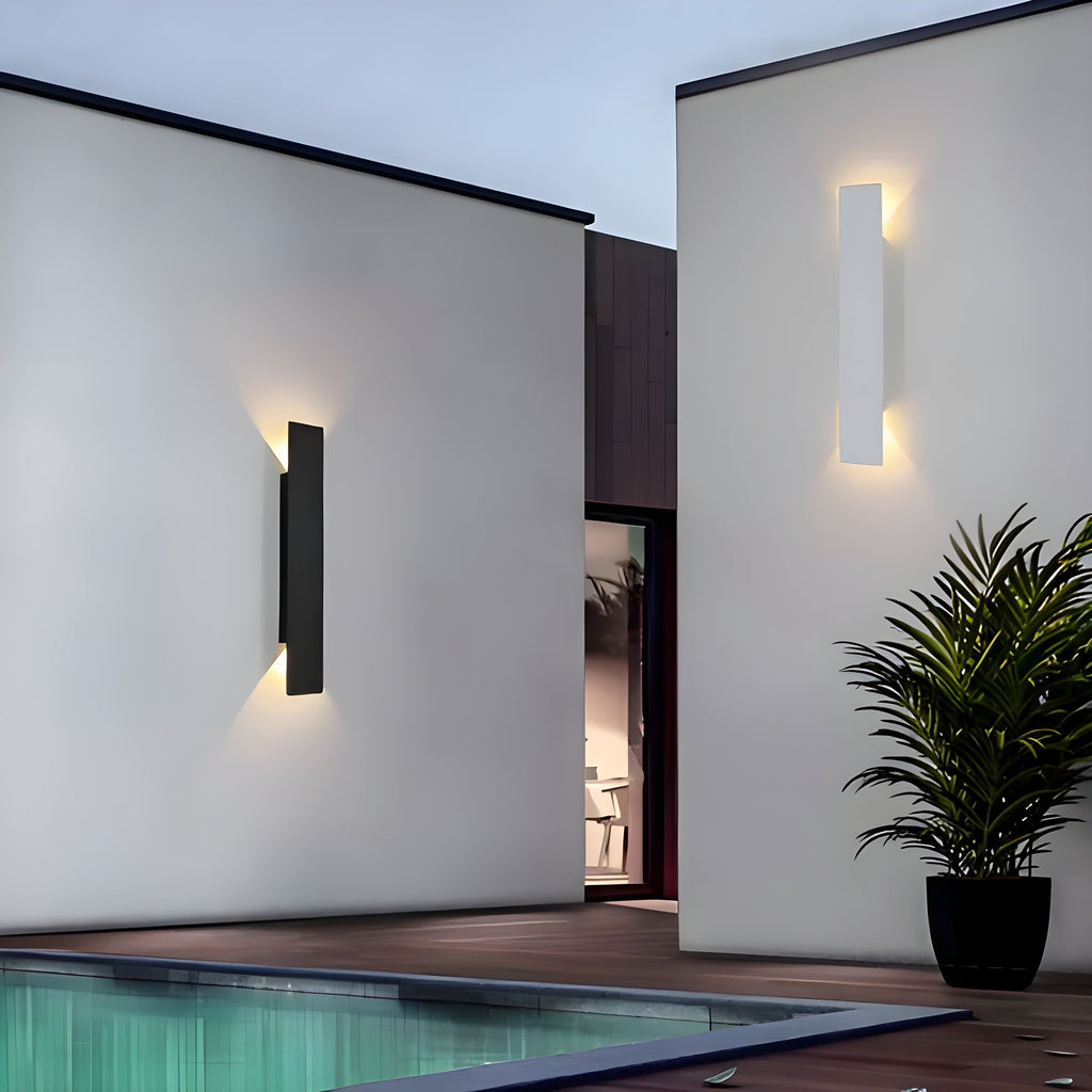 Junips | Light - Modern weatherproof LED wall lamp made of aluminum for outdoor use