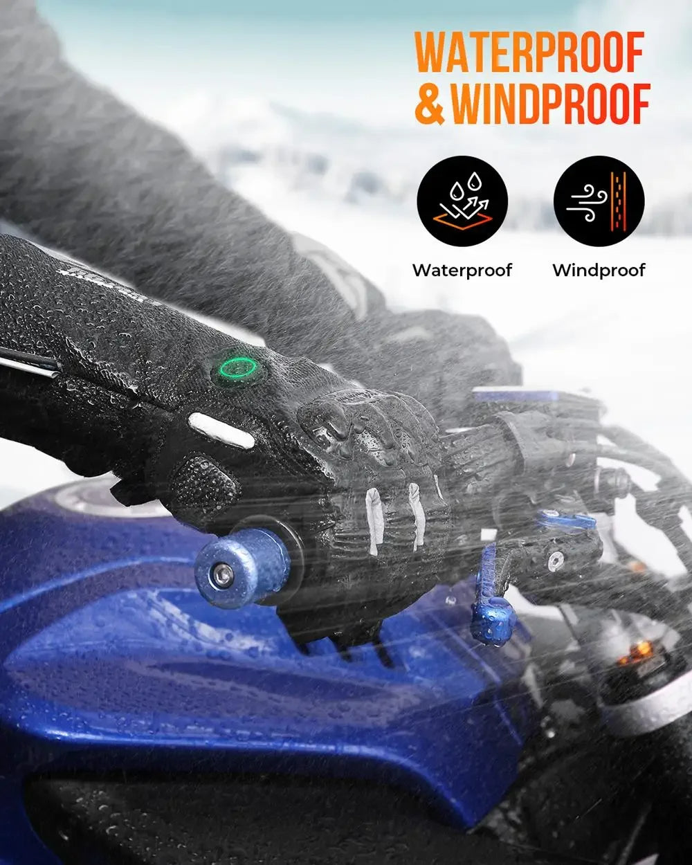 Junips | Thermal Heated Gloves | Waterproof Rechargeable Winter Gloves