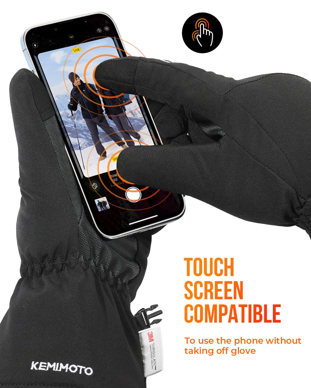 Junips | Thermal Heated Gloves | Waterproof Rechargeable Winter Gloves