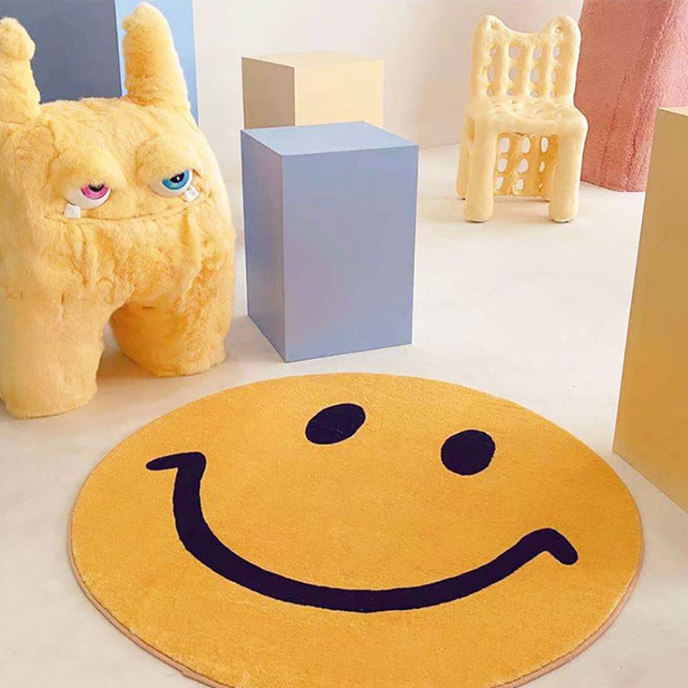 Junips | Smiley Face Rug