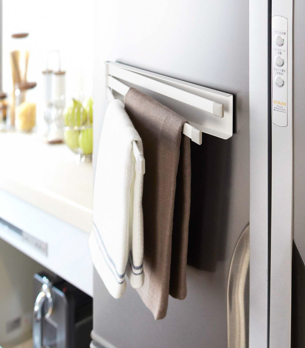 Junips | Magnetic dish towel holder - steel