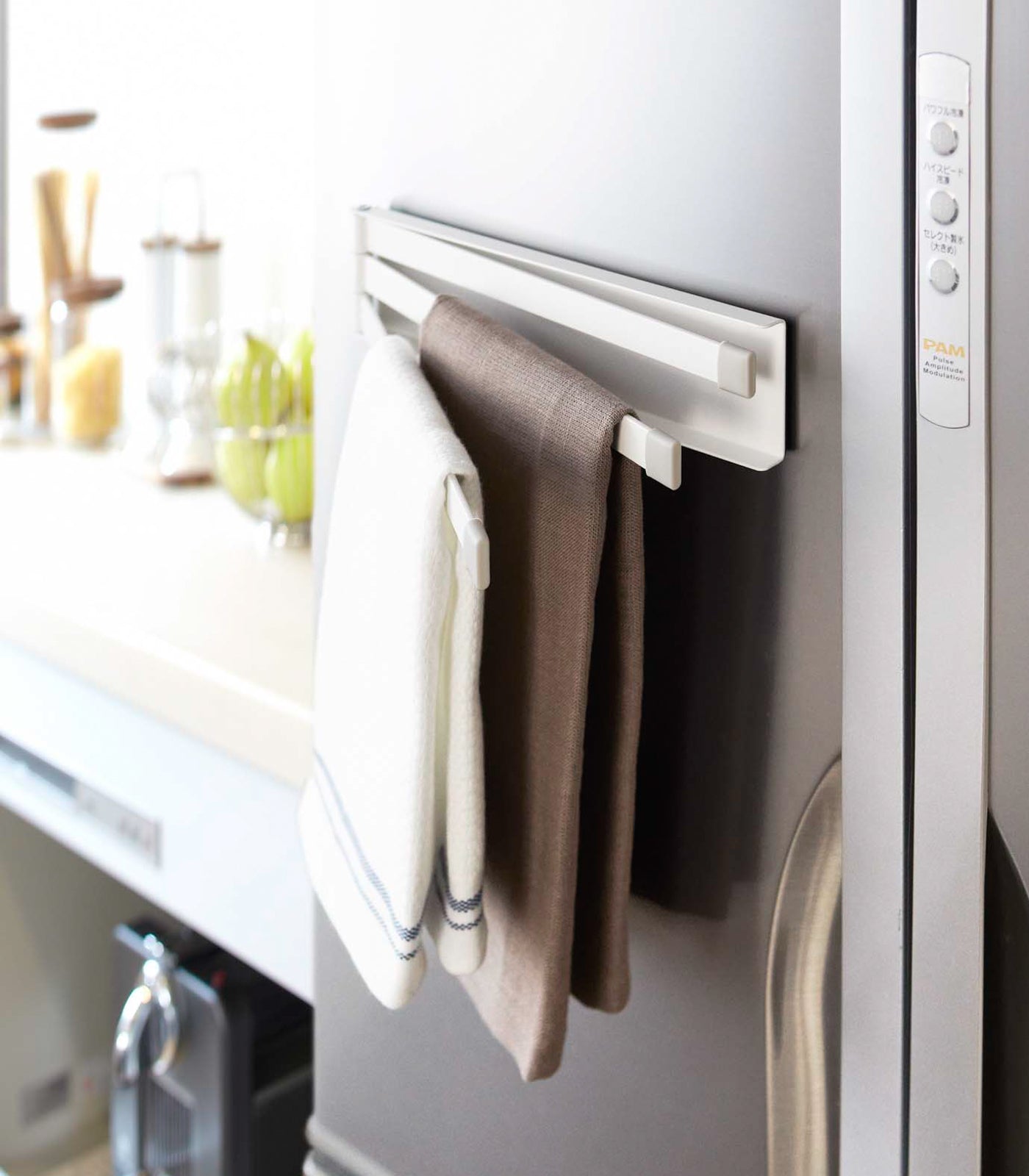 Junips | Magnetic dish towel holder - steel