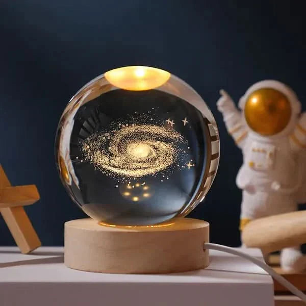 Junips | Luminous Crystal Ball LED Night Light Decor