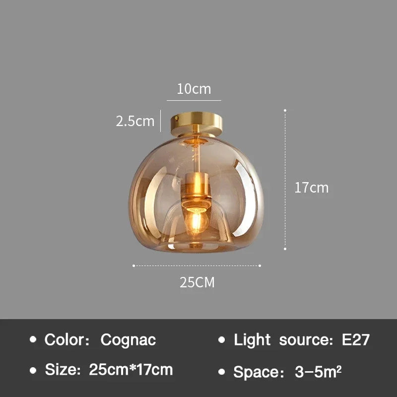 Junips | EssenceGlow - Glass Ceiling Light