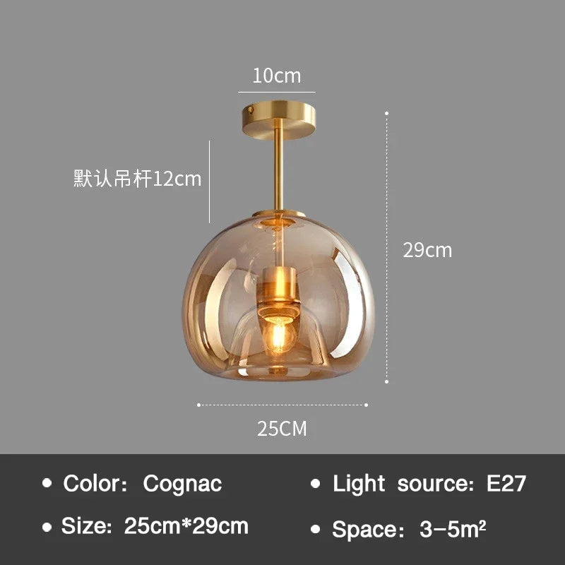 Junips | EssenceGlow - Glass Ceiling Light