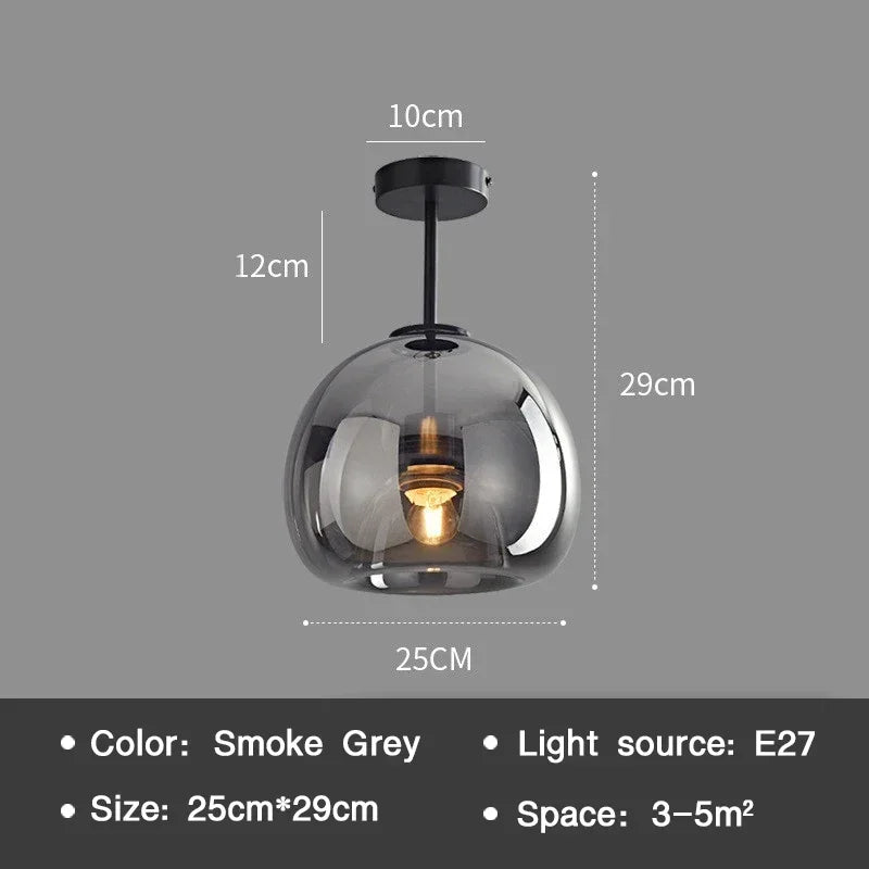 Junips | EssenceGlow - Glass Ceiling Light
