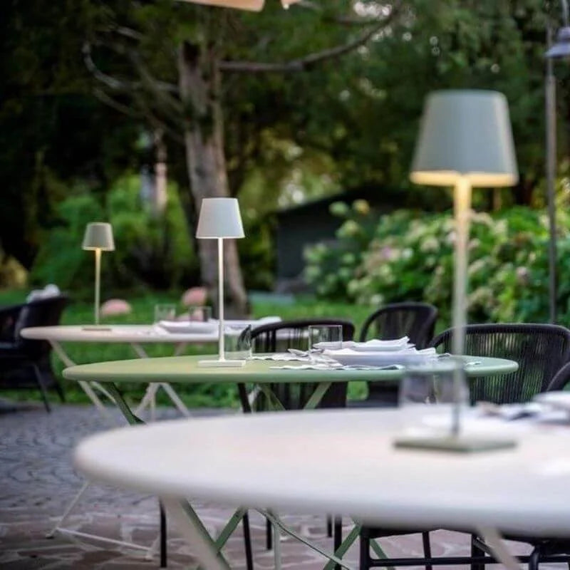 Junips | Luminara™ | Modern Rechargeable LED Wireless Table Lamp | Portable Lighting for Home, Office & Outdoor Use