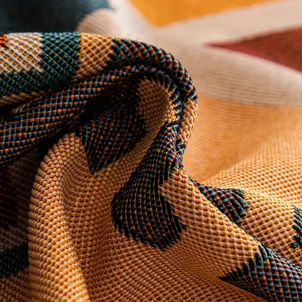 Junips | Modern Geometric Tribal Sofa Cover