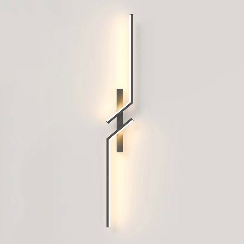 Junips | Creative LED wall lamp with stripe design | Modern design and dimmable light in 3 colors