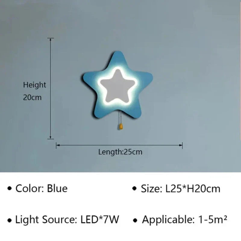 Junips | LED wall lamp for children's rooms and corridors