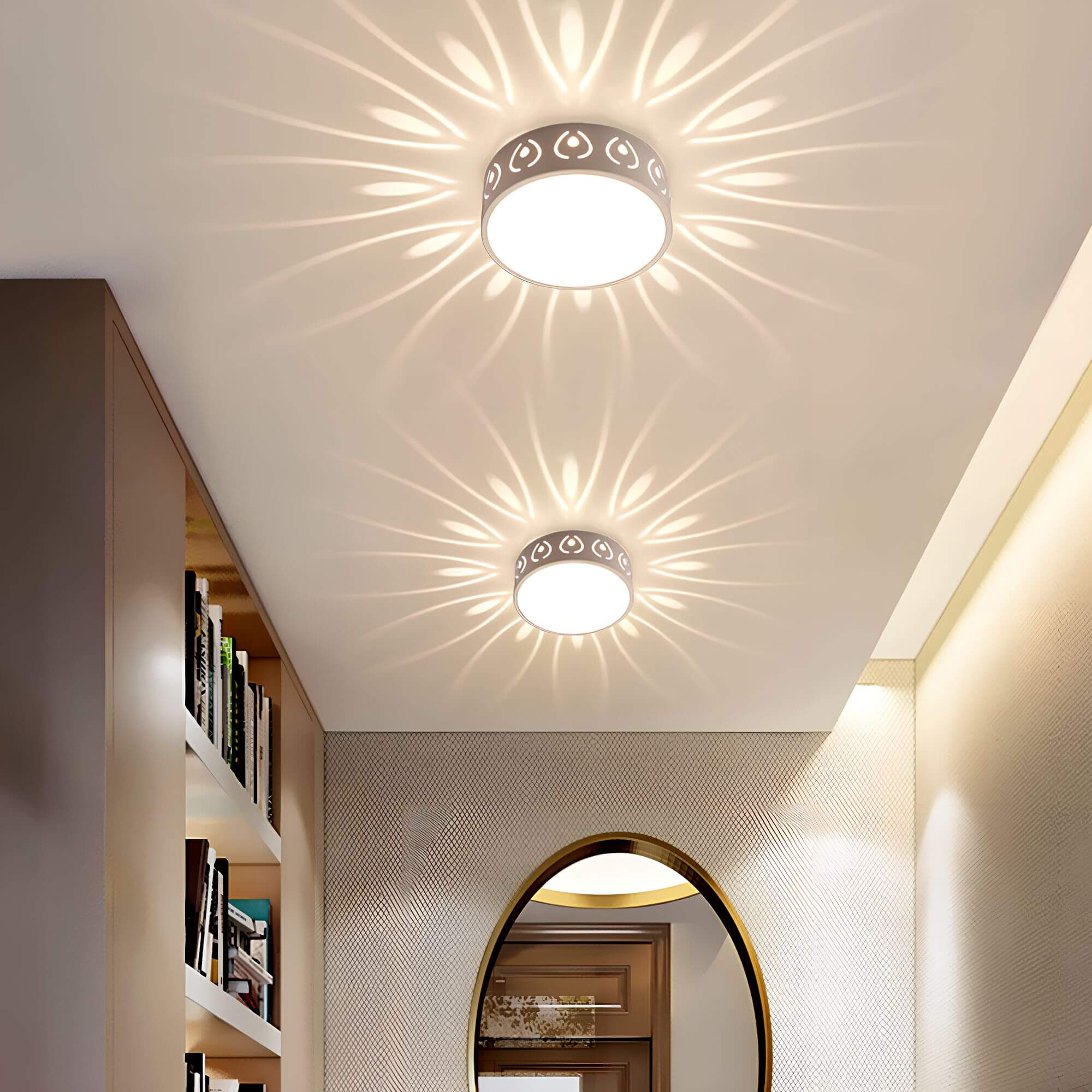 Junips | Modern LED ceiling light - for entrance, hallway and balcony