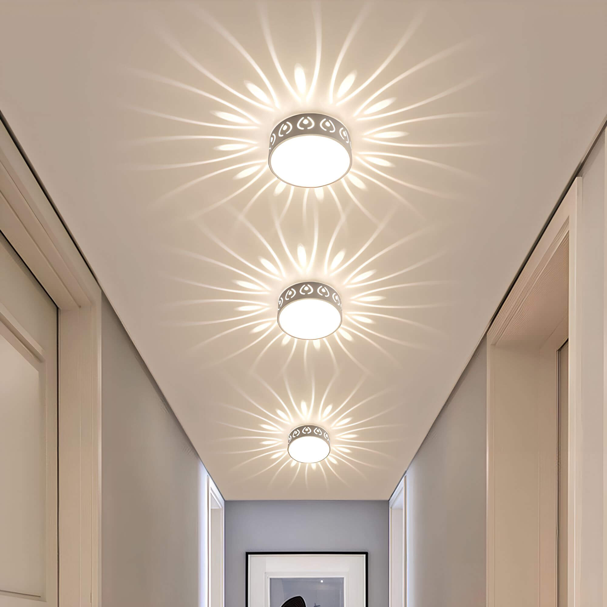 Junips | Modern LED ceiling light - for entrance, hallway and balcony