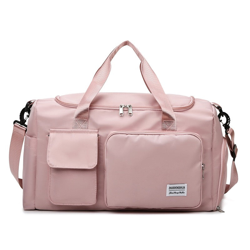 Junips | Multi-Pocket Travel Bag, Sports and Gym Duffle with Separate Shoe Compartment