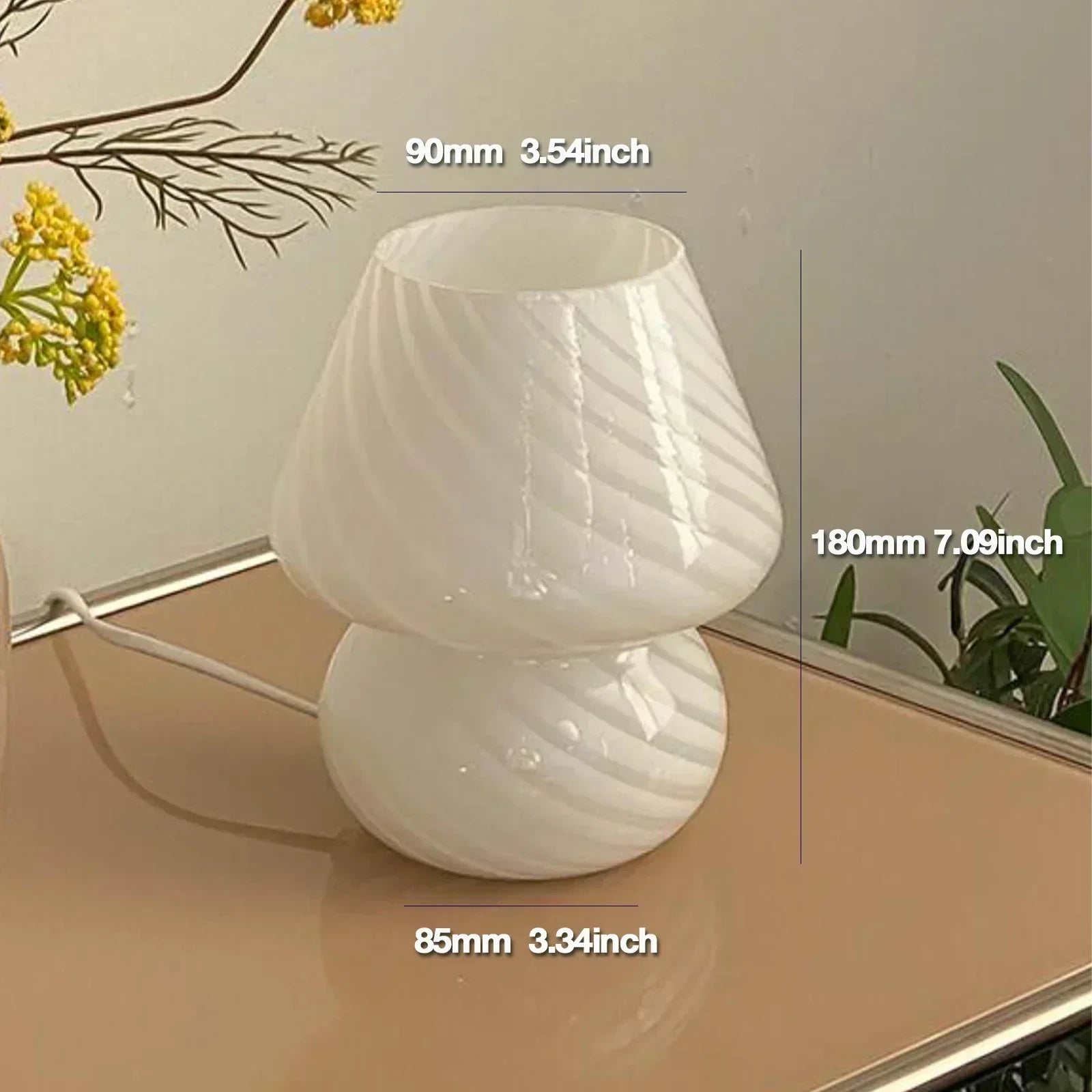 Junips | Murano Glass Table Lamp - Elegant and Unique
