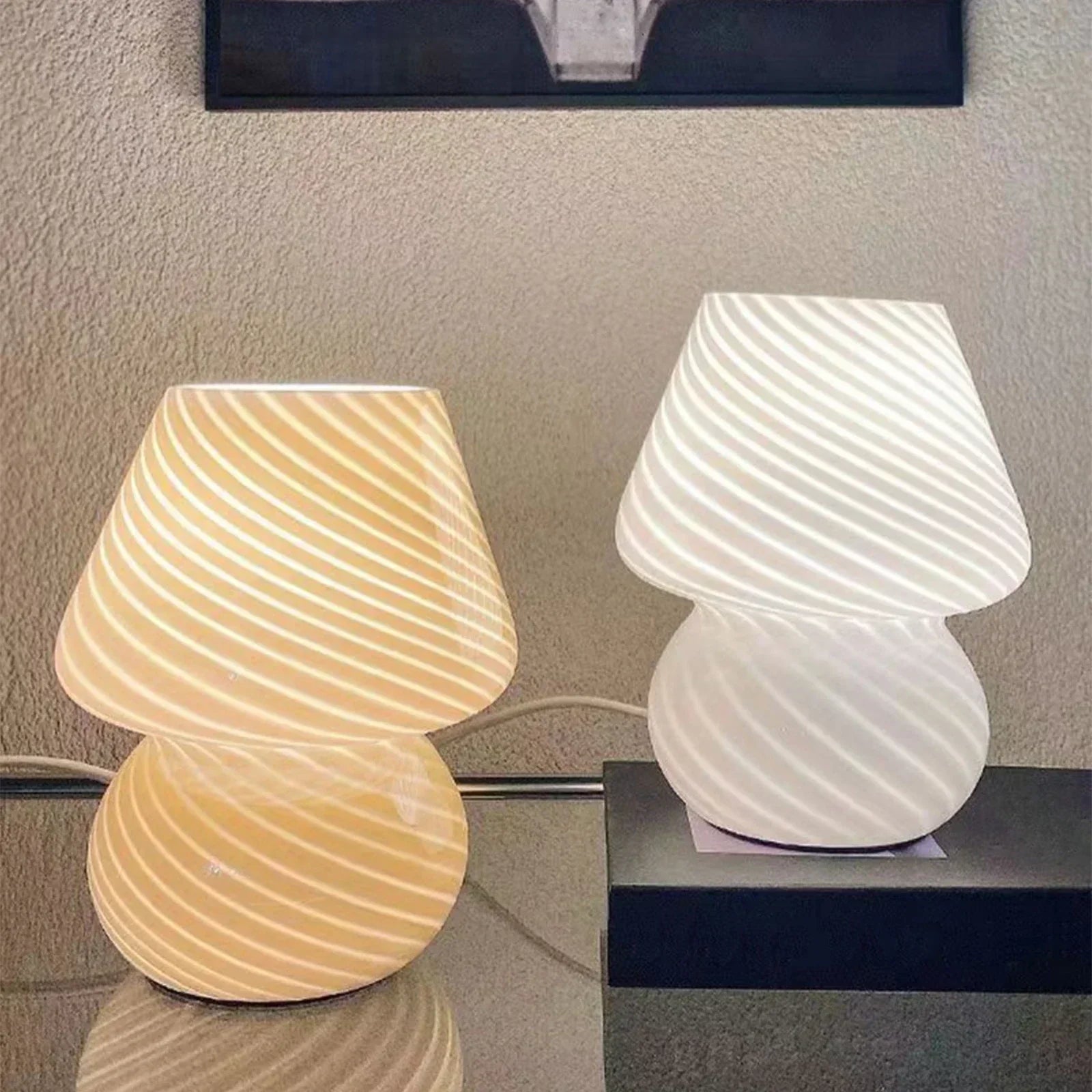 Junips | Murano Glass Table Lamp - Elegant and Unique