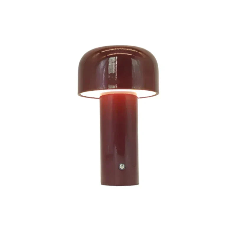 Junips | GlowSphere: Rechargeable LED Table Lamp – Stylish Portable Mushroom Light for Indoor Ambience