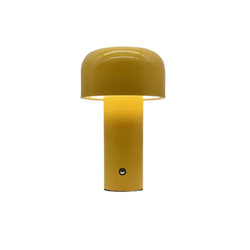 Junips | GlowSphere: Rechargeable LED Table Lamp – Stylish Portable Mushroom Light for Indoor Ambience